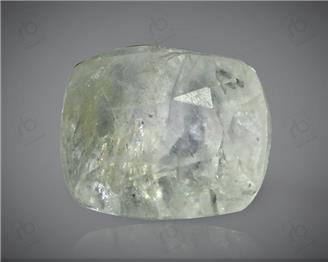 Natural White Sapphire Certified  3.88 CRT ( 61178 )